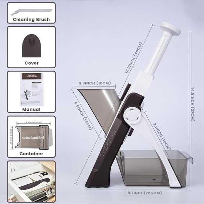 Multifunctional VegetableSlicer – 5-in-1 Manual Vegetable Cutter